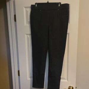 Gloria Vanderbilt Charcoal Cropped Pants